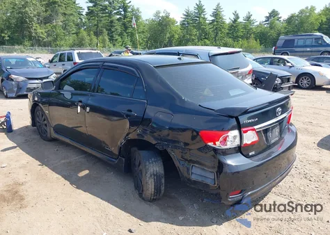 2012 Toyota Corolla S/Le z USA, uszkodzony, nr VIN 2T1BU4EE7CC853630